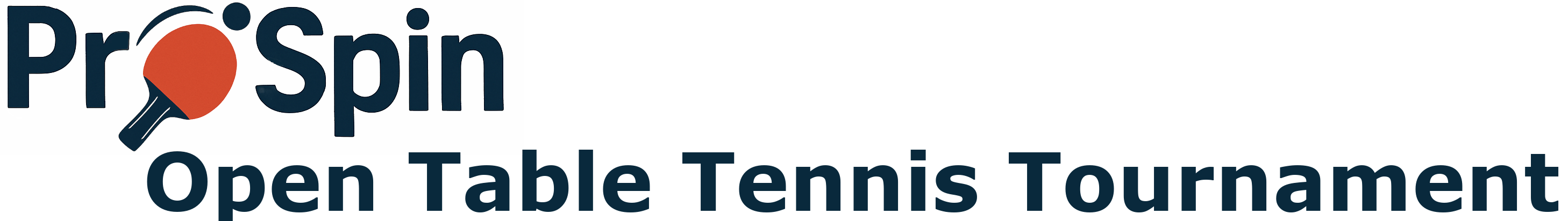 Pr🏓Spin Open Table Tennis Tournament - Sunday 18th January 2026 - Sponsored by Bribar